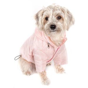 Pink Packable Dog Coat